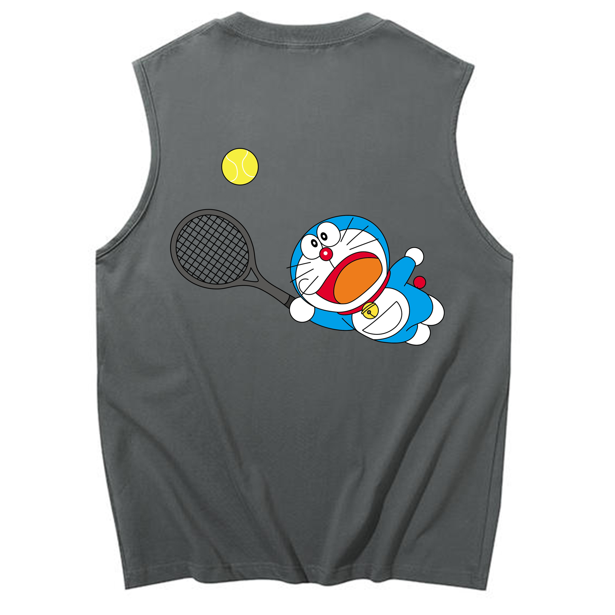 （画像用） ドラえもん Doraemon コットン100％タンクトップ（背面プリント）